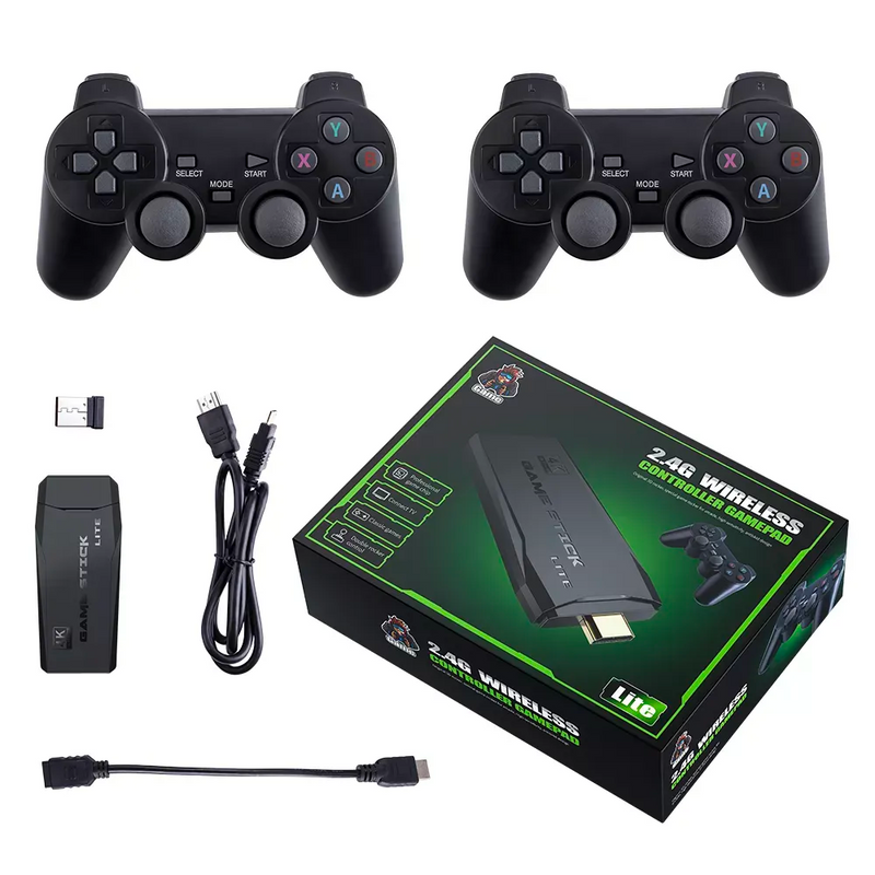 GameStick 4K™  Consola de Videojuegos 20.000 Juegos Retro