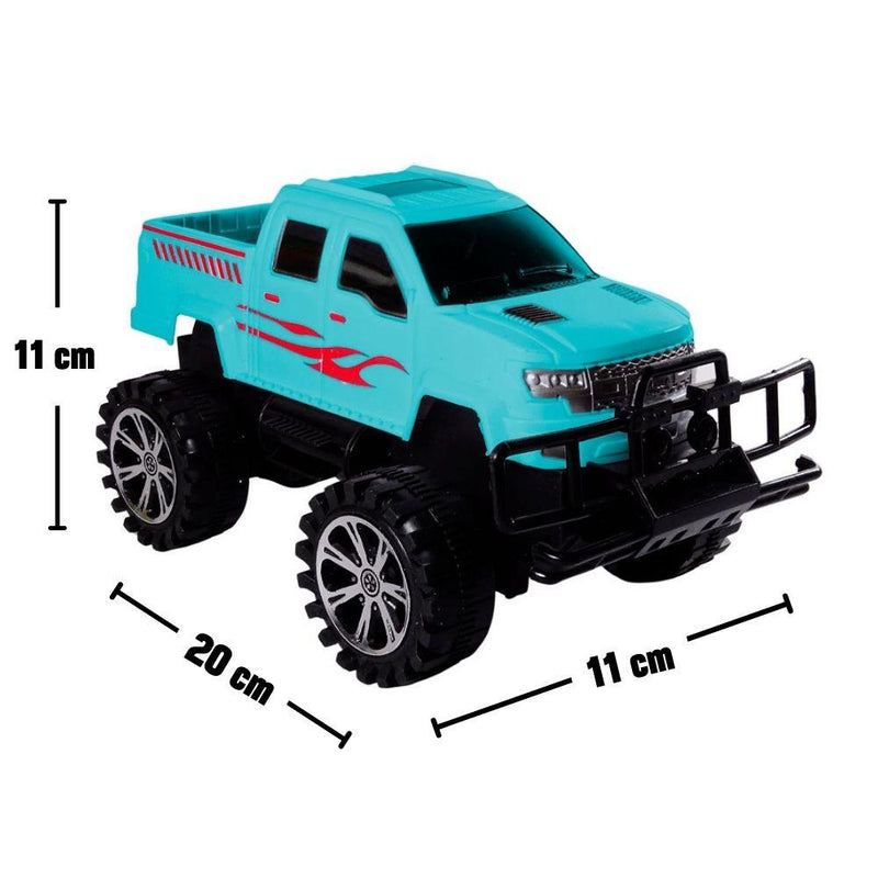 Juguete Carro Camioneta Control Remoto Grande Recargable